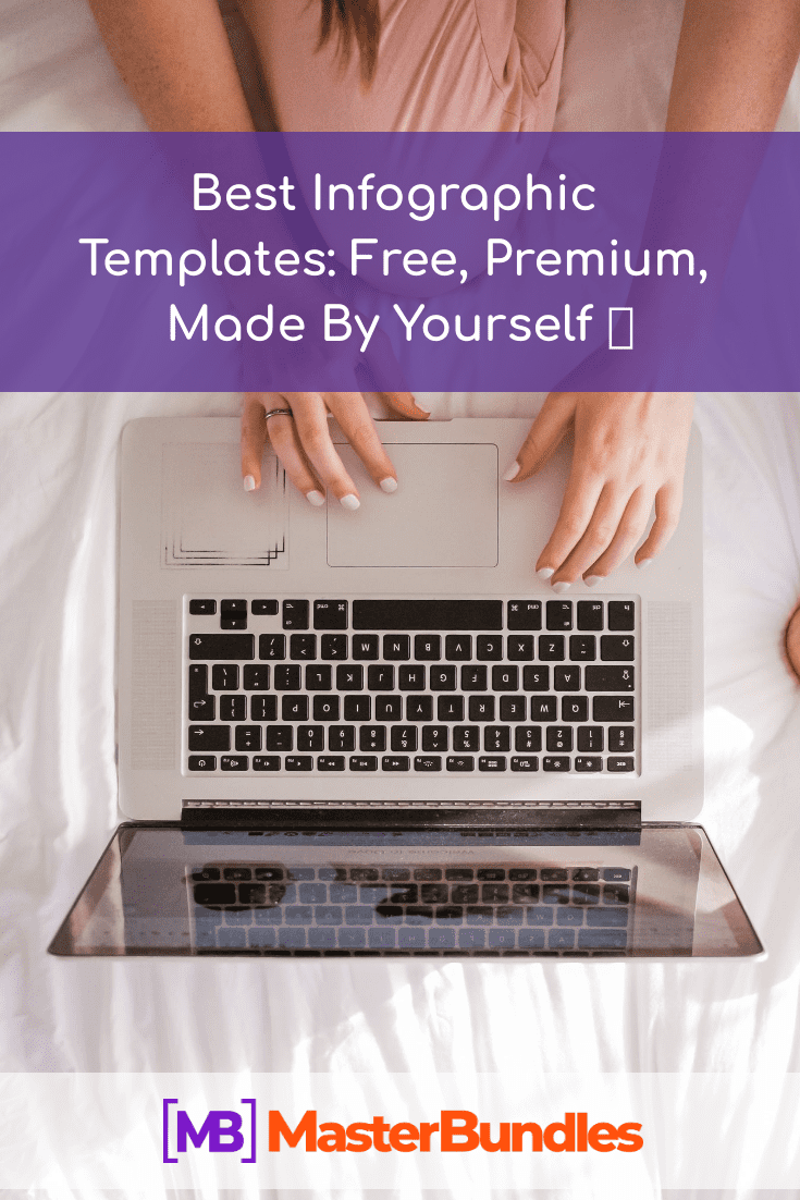 Best Infographic Templates: Free and Premium. Pinterest Image.