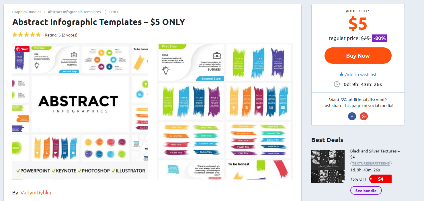 Abstract Infographic Templates