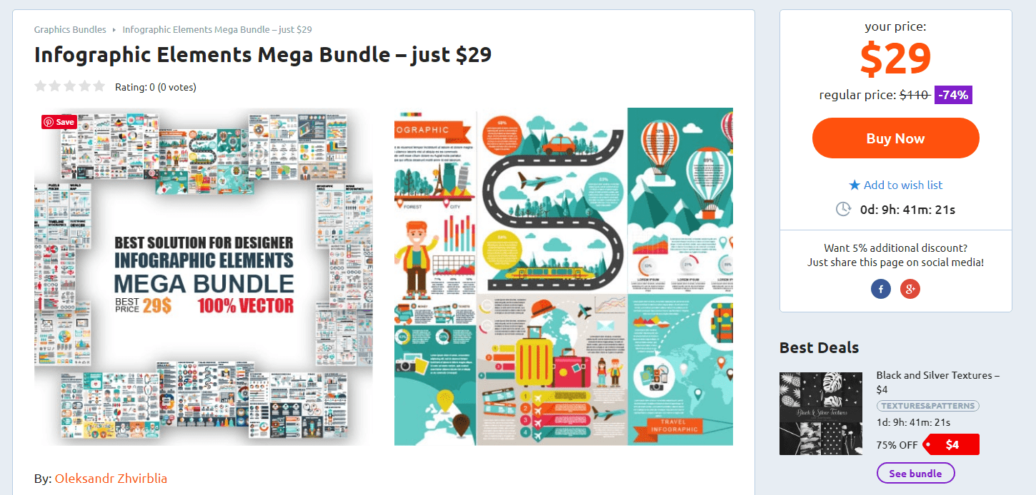 Infographic Elements Mega Bundle