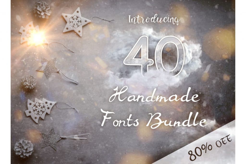 40 Hand Lettering Fonts Bundle for $29 Only – MasterBundles
