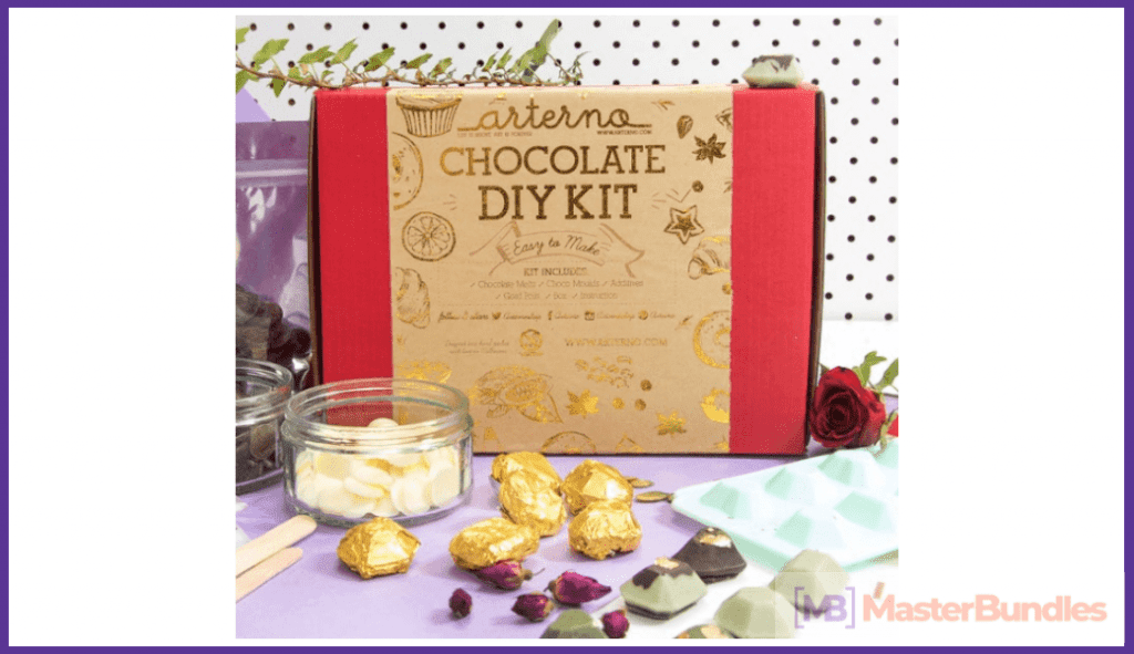 Chocolate DIY Kit. Valentine’s Day Gifts for Artists