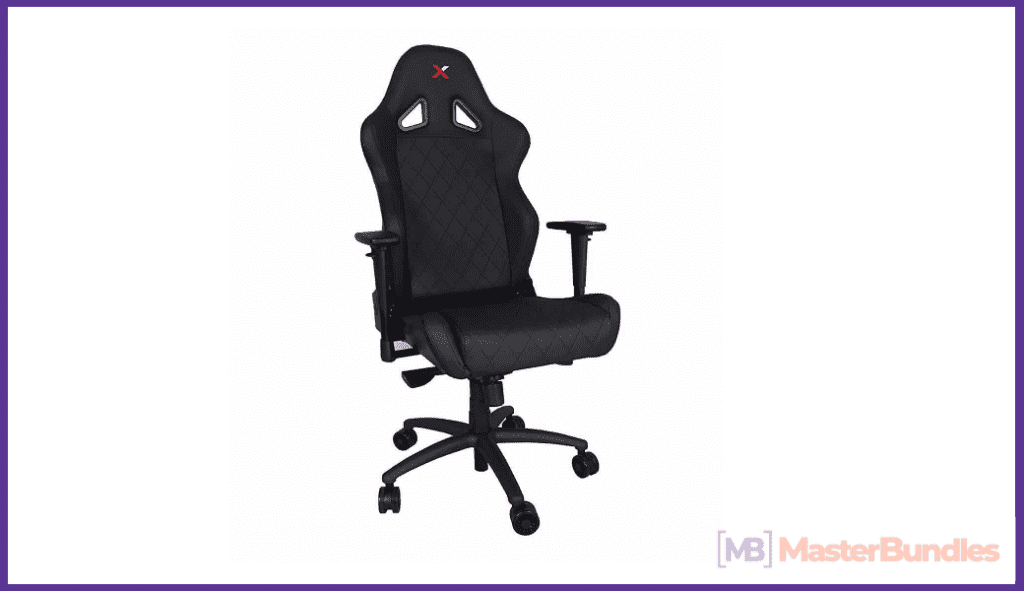 Ferrino XL Black on Black Gaming and Lifestyle Chair by RapidX