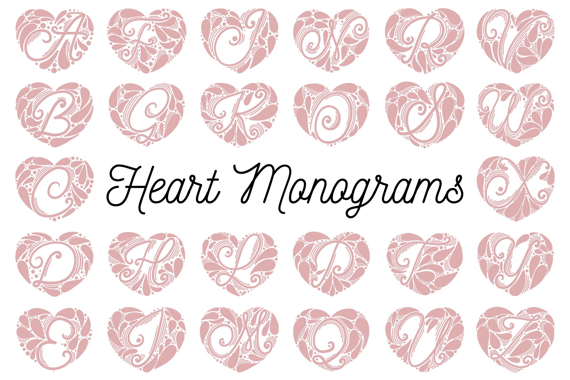 Heart Monogram