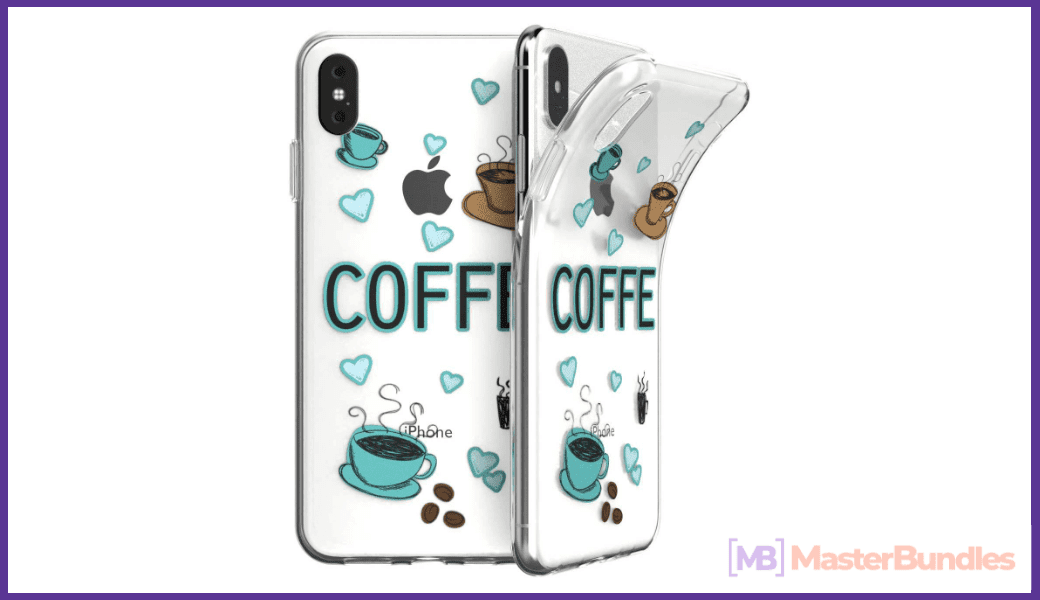 Case for iPhone and coffee lovers.