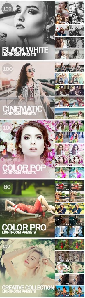 Mega Bundle Mobile And Desktop Lightroom Presets | visualstorms