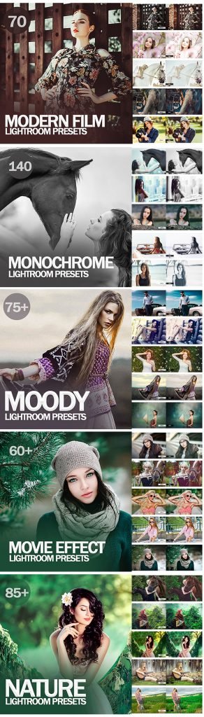 Mega Bundle Mobile And Desktop Lightroom Presets | visualstorms
