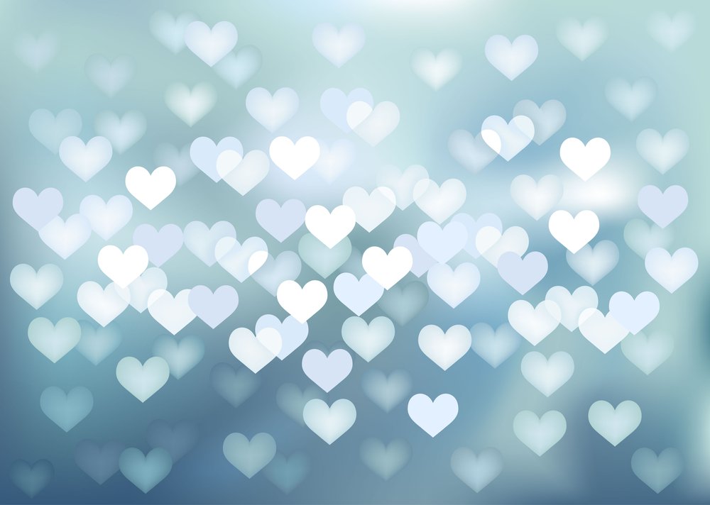 Free Baby Blue Heart Background - Download in Illustrator, EPS, SVG, JPG