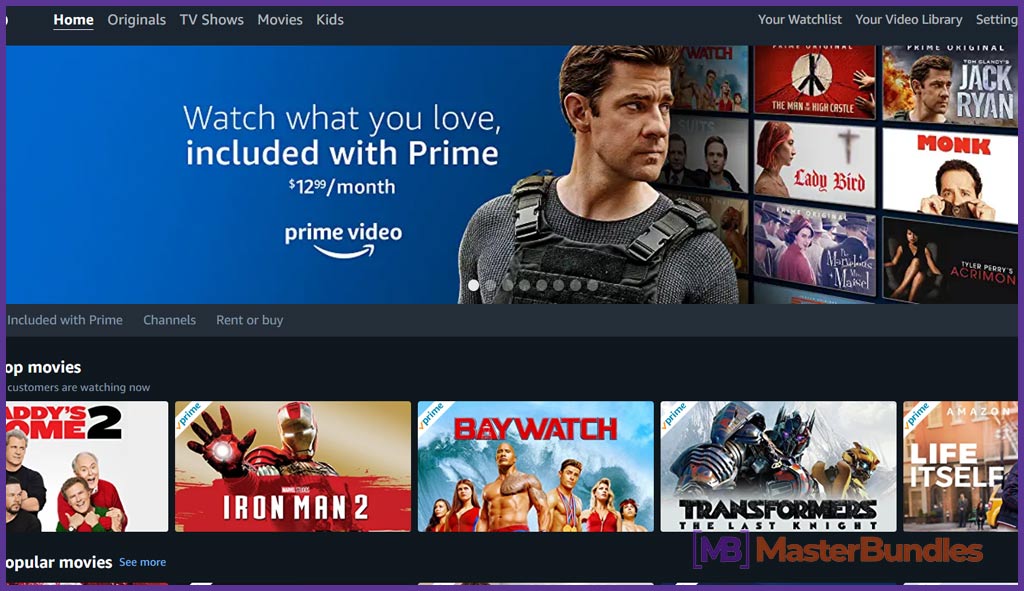Gifts for Engineers. Amazon Prime Video Subscription