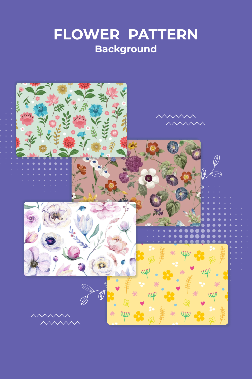 best floral and flower pattern pinterest colage 507