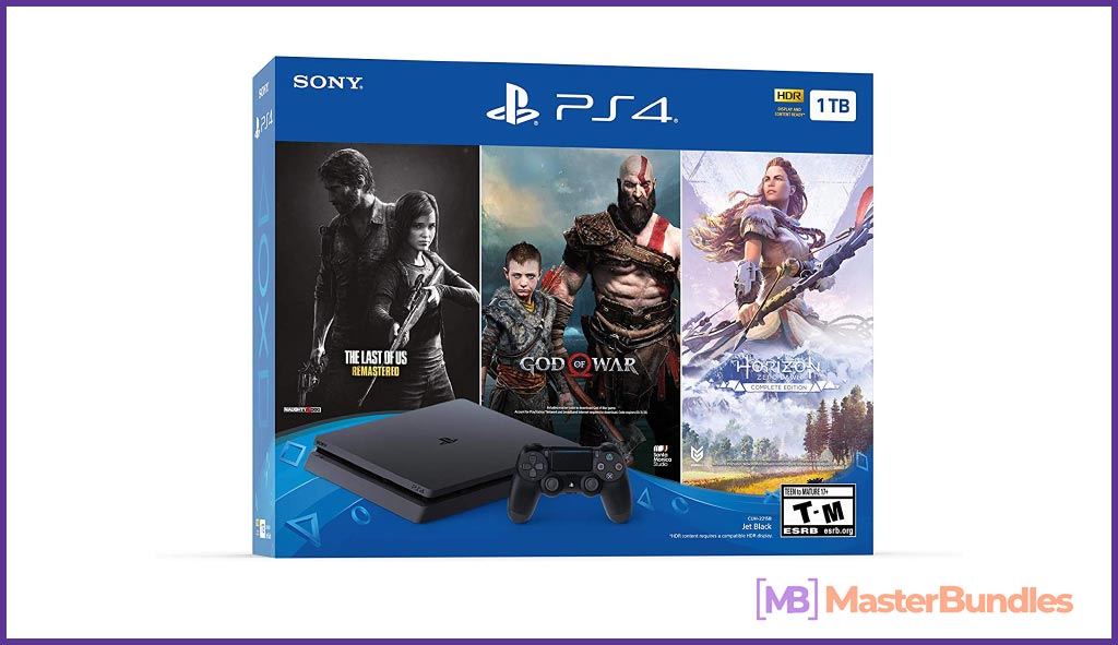 PlayStation 4 Slim 1TB Console (only on Bundle)