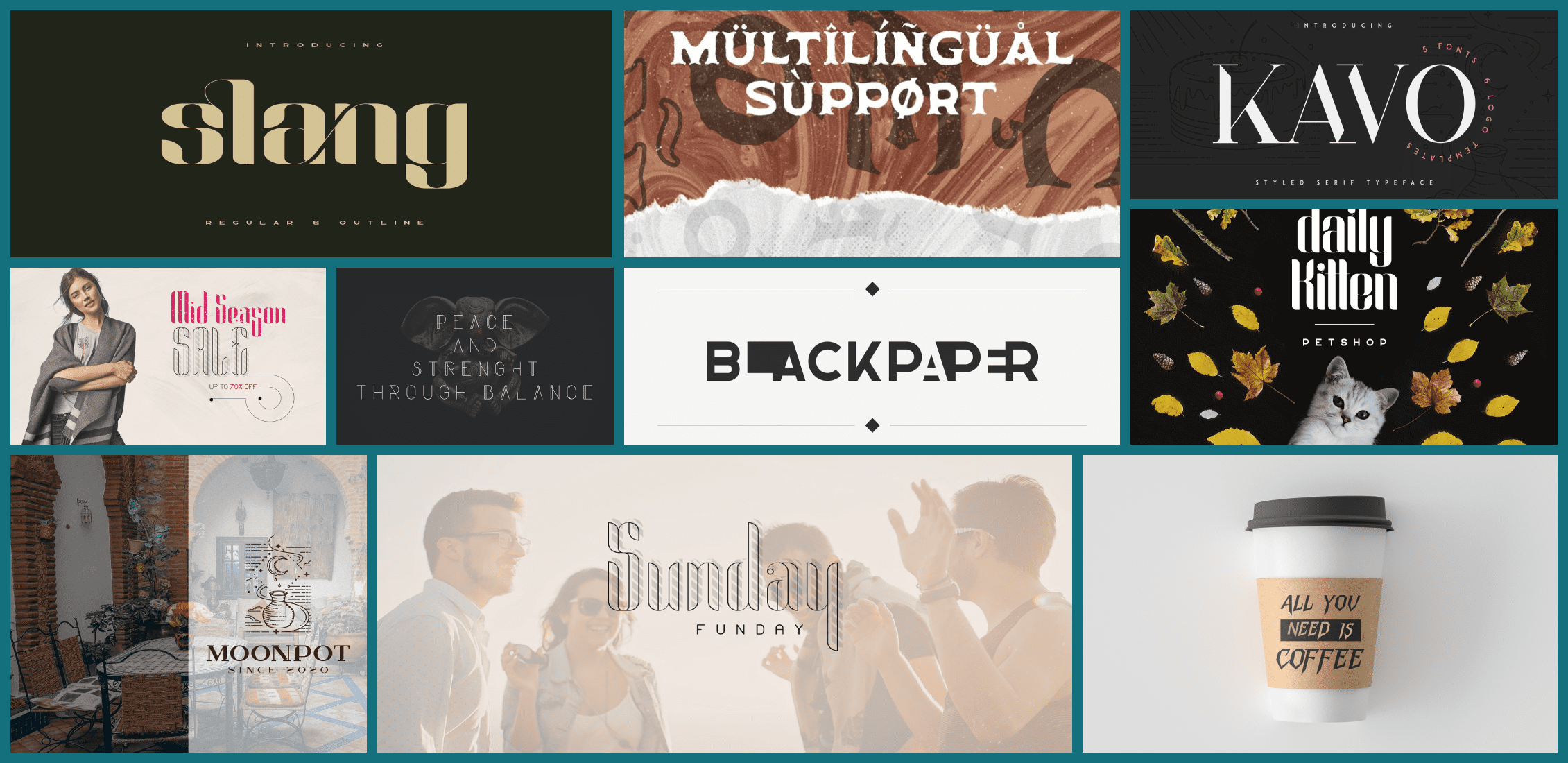 15+ Best Free and Premium Vintage Fonts For Retro Projects in 2021