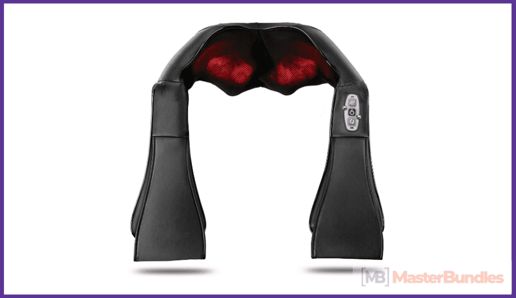 This massage pillow applies circular motion and deep-kneading pressure to acupressure points, releasing tension and easing tight muscles. It also features a heat function that further sooth and relax.