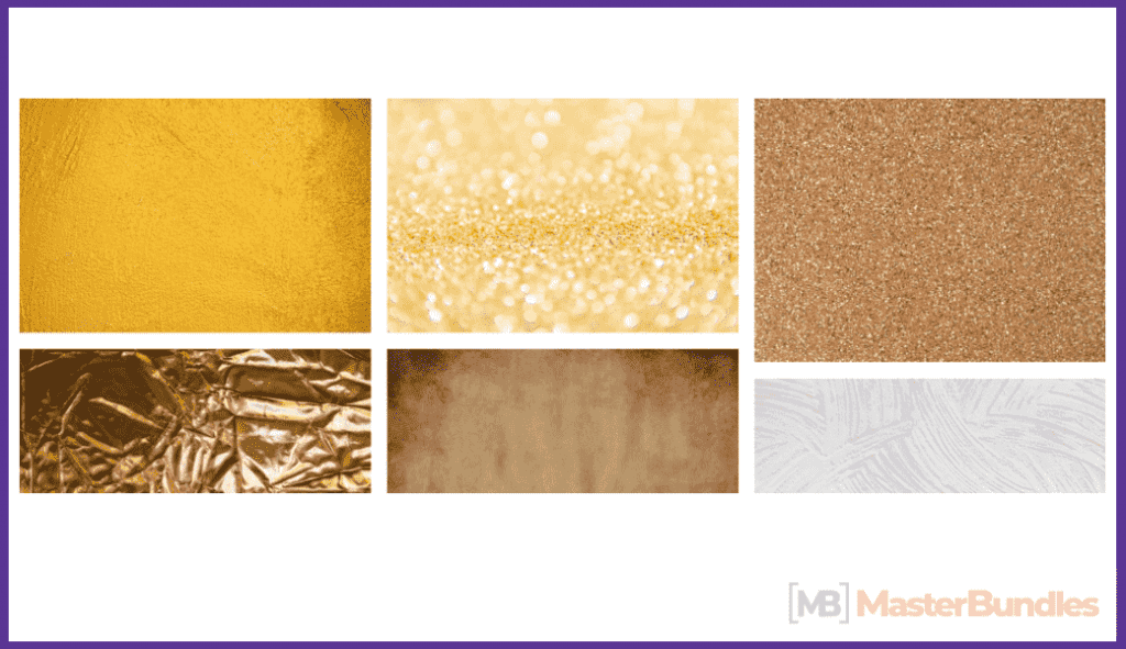 Golden Foil Background Stock Illustration - Download Image Now