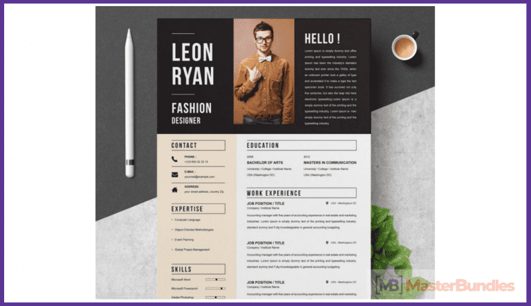 44 Best Computer Science Resume - Best Computer Science Resume Templates 20 768x443 