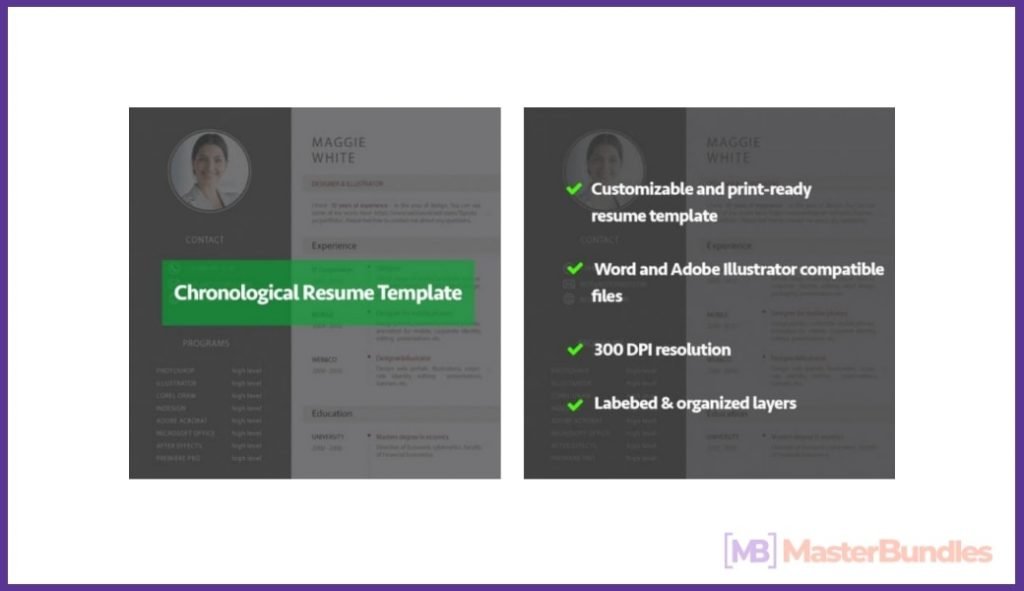 50 Best Chronological Resume Templates in 2020: Free and Premium 50 Best Chronological Resume Templates in 2020: Free and Premium