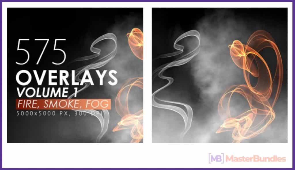 SMOKE and STEAM Digital Overlays with Photoshop Brushes – ATP Textures