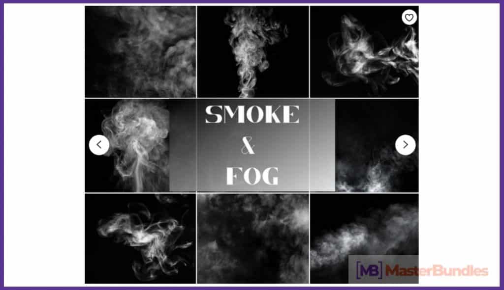 SMOKE and STEAM Digital Overlays with Photoshop Brushes – ATP Textures