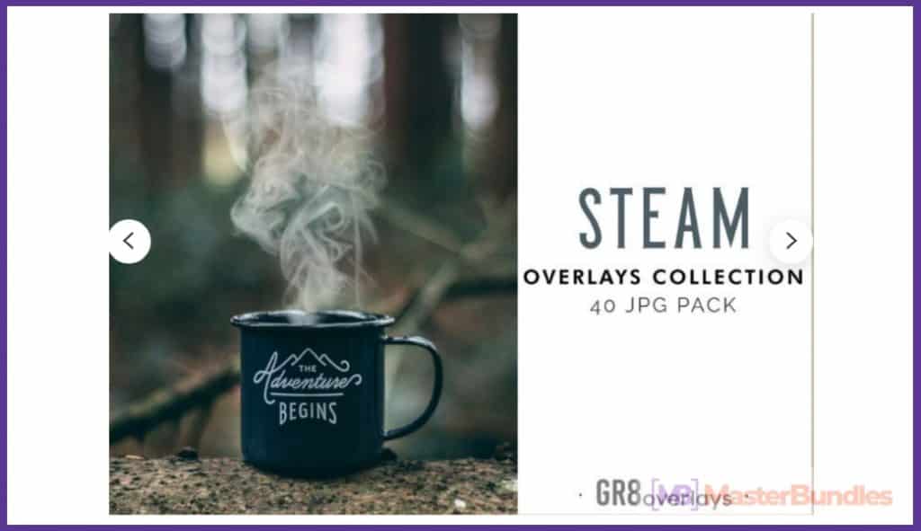 SMOKE and STEAM Digital Overlays with Photoshop Brushes – ATP Textures