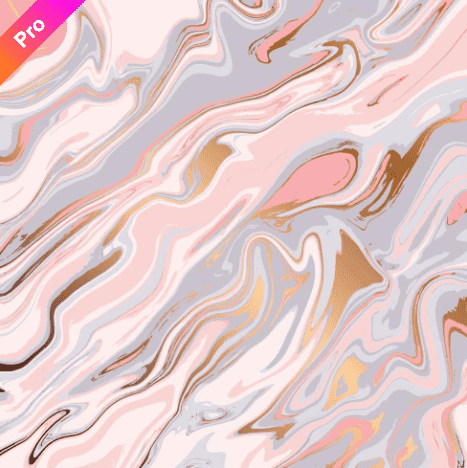 Marble background which combines light shades of pink, blue, ivory, brown-gold and white.