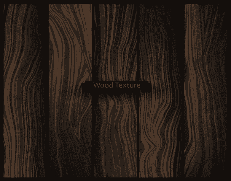 seamless black wood texture