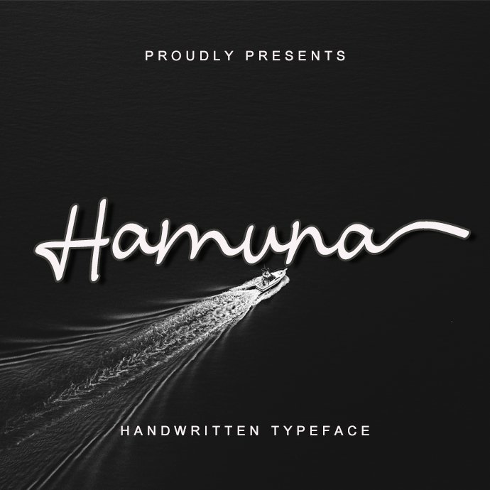 Hamuna Casual Script Font