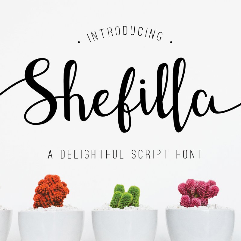 Shefilla Rouge Script Font