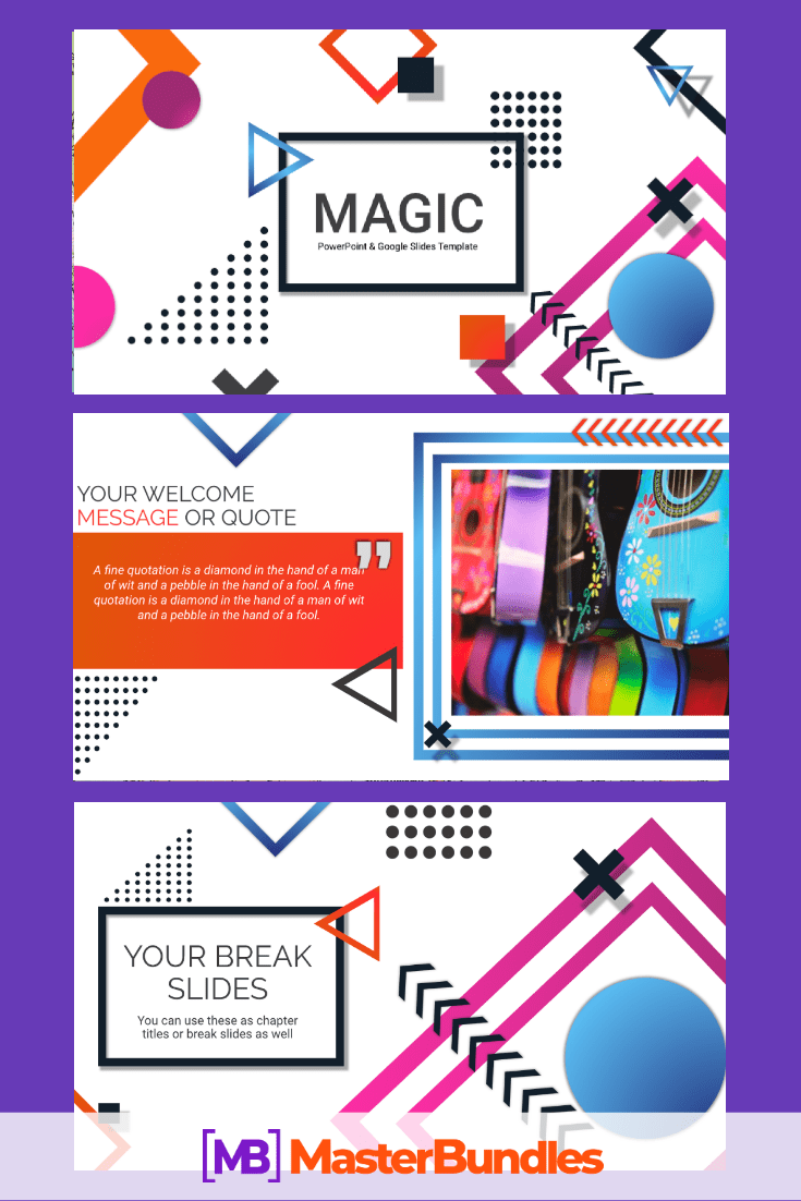 Creative Magic. Simple Google Slides Themes.