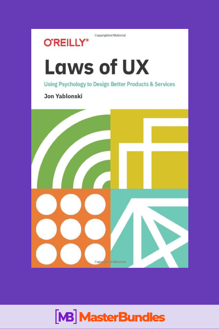 Photo of the book Laws of UX.