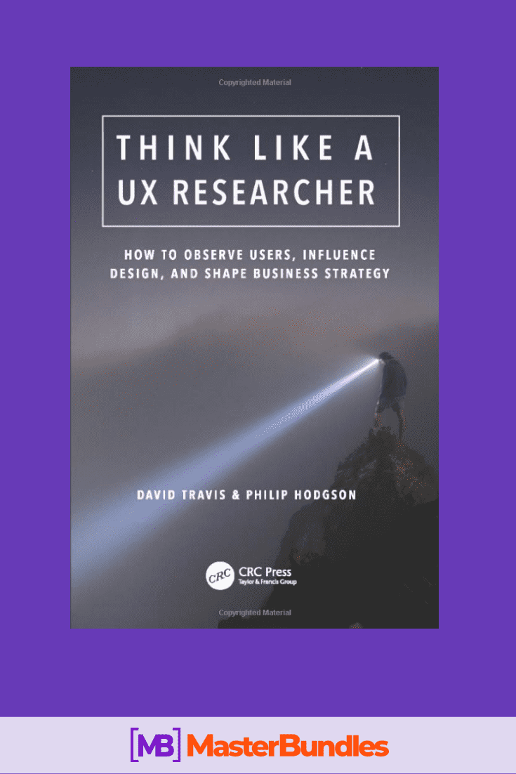 Photo of the book Think Like a UX Researcher.