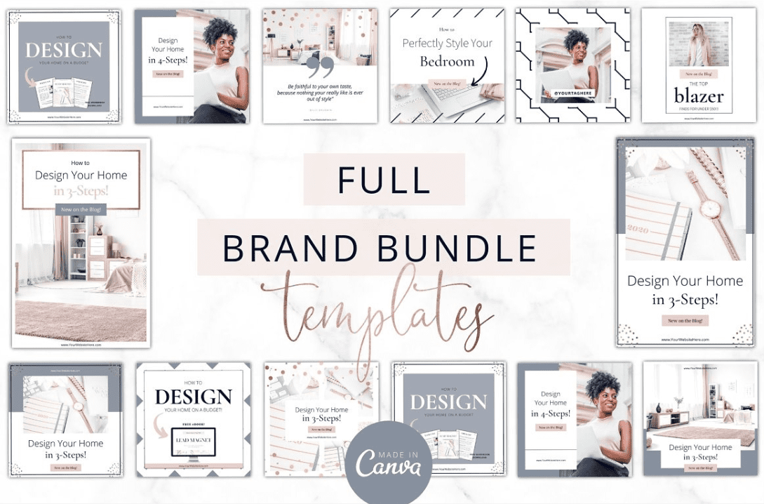 50 Best Canva Templates 2021 | Master Bundles