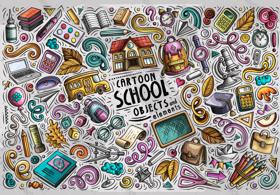 55+ Best Back to School Clipart and Images: Largest Kit 2021 - Master ...