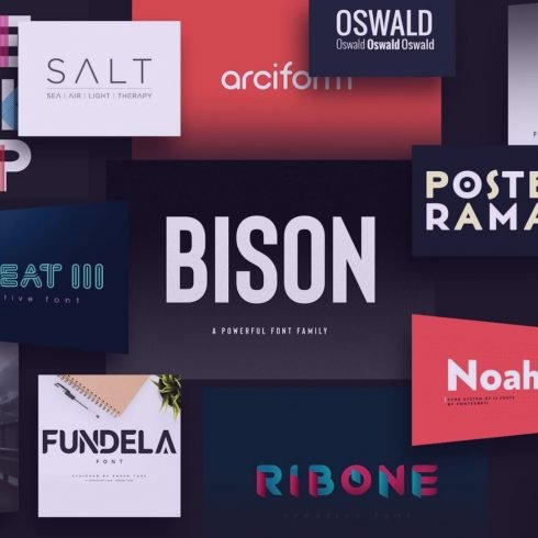 Examples of the best logo fonts.