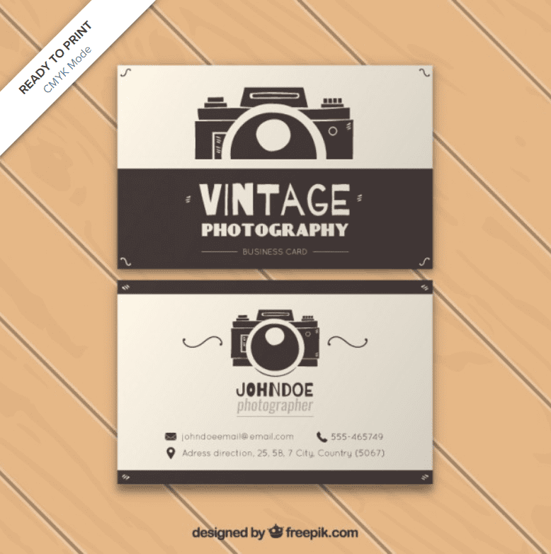 Vintage style card.