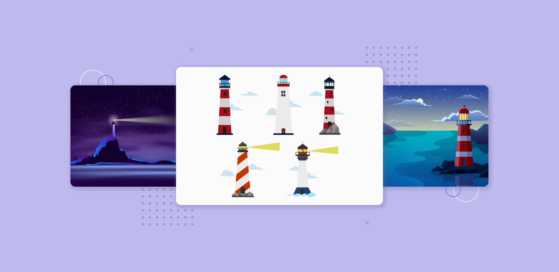 awesome lighthouse clipart for your artwork featured images 81.