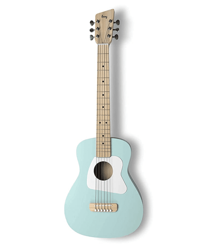 Nice little guitar. Good for practice and small. This is a perfect guitar for an older child or beginner adult.