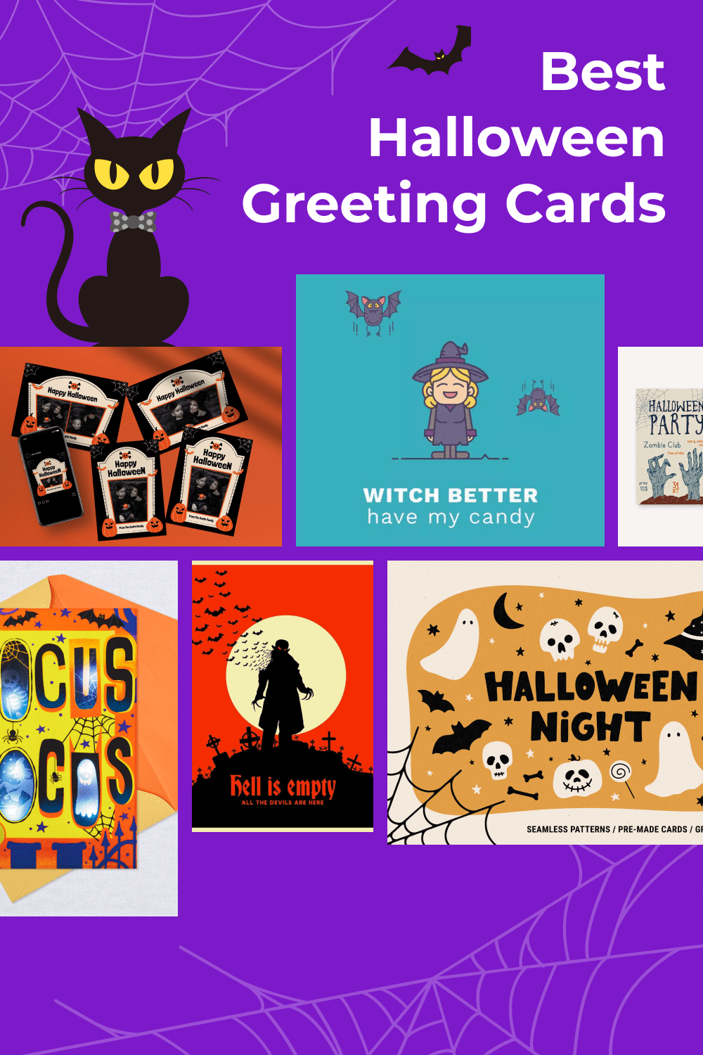 best halloween greeting cards pinterest