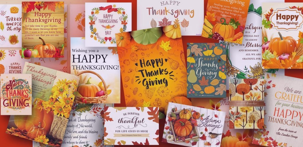 Examples Best Thanksgiving Cards.