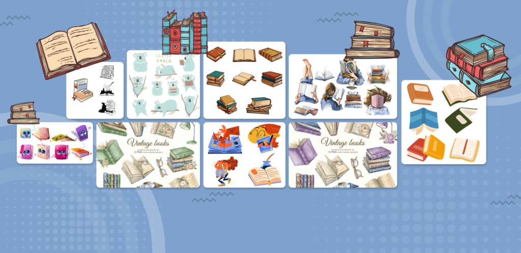 book clipart the worlds largest kit of book clipart for 2022.