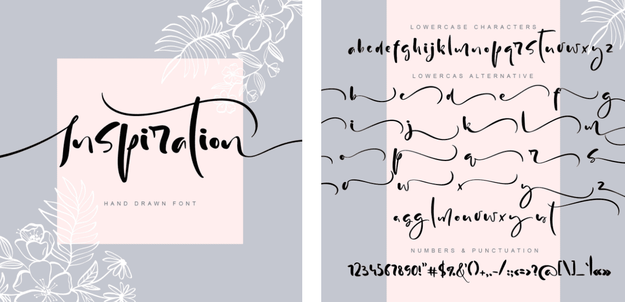 Download Feminine Tattoo Fonts Cursive Elegant Photos