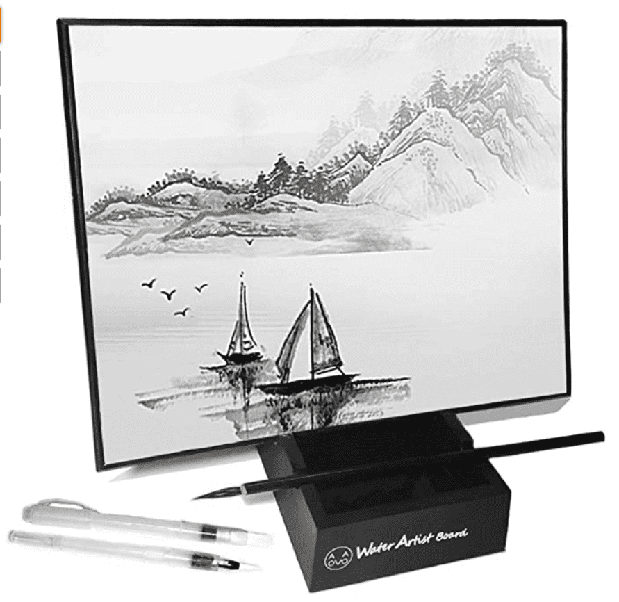 buddha board, Art, Nib The Original Buddha Board Art Set Water Painting W  Bamboo Brush Stand