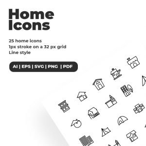 Smart Home Icons
