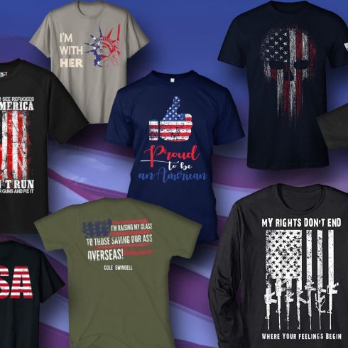 Examples Best Patriotic T-shirts