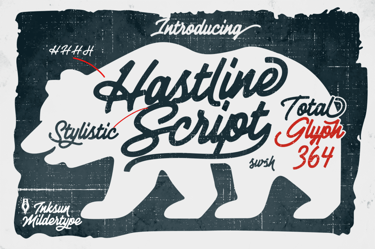 best inkscape fonts for a rustic look