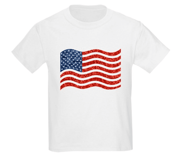 Threadrock Baby American Flag Skull Infant T-shirt USA Patriotic Threadrock Baby American Flag Skull Infant T-shirt USA Patriotic