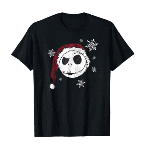 Disney Nightmare Before Christmas Snowflake Tshirt.