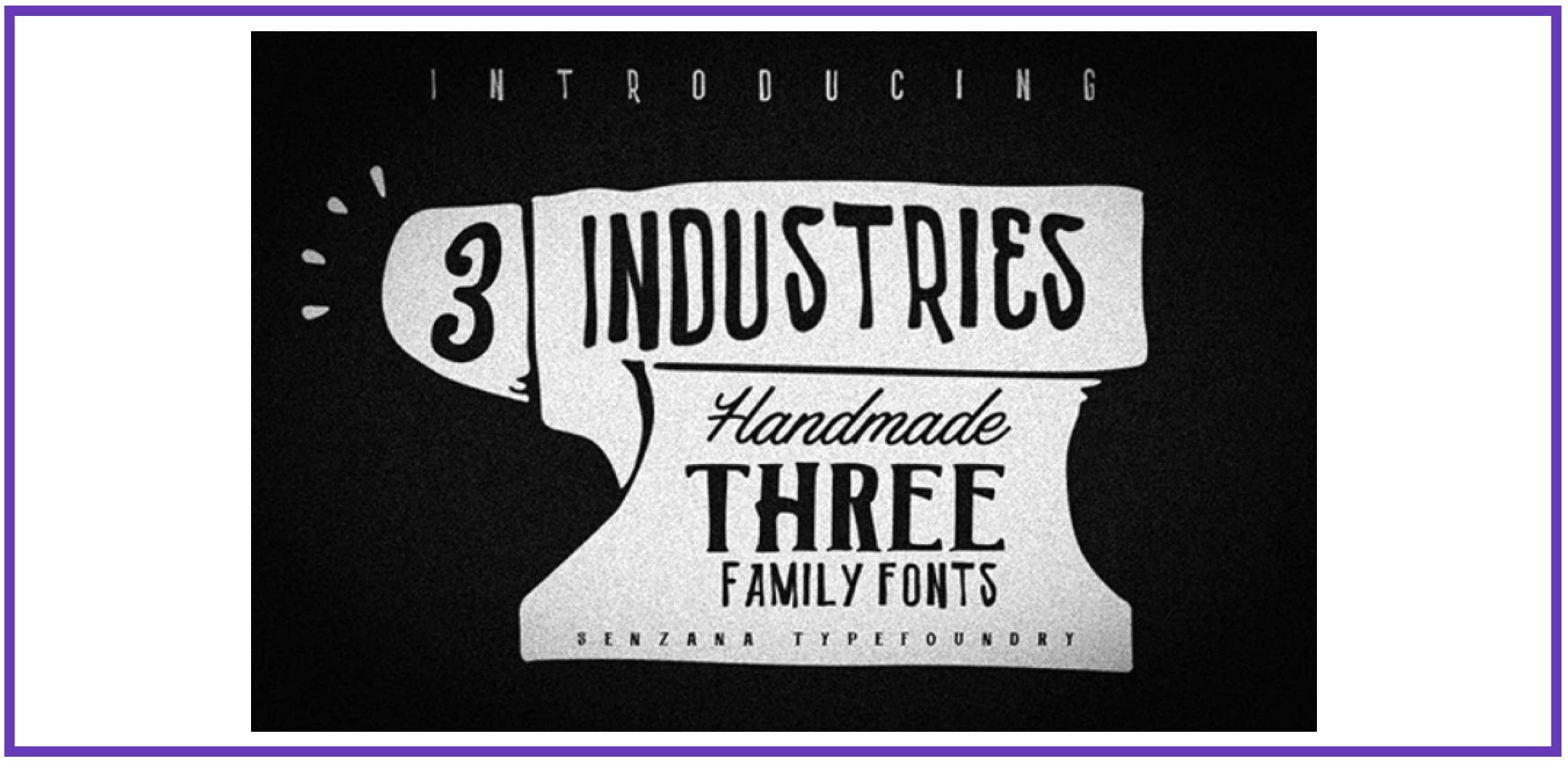 3 Font Industries. Best Industrial Fonts.