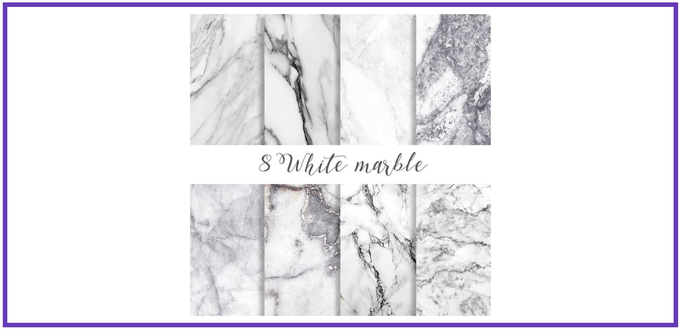 White marble digital paper.
