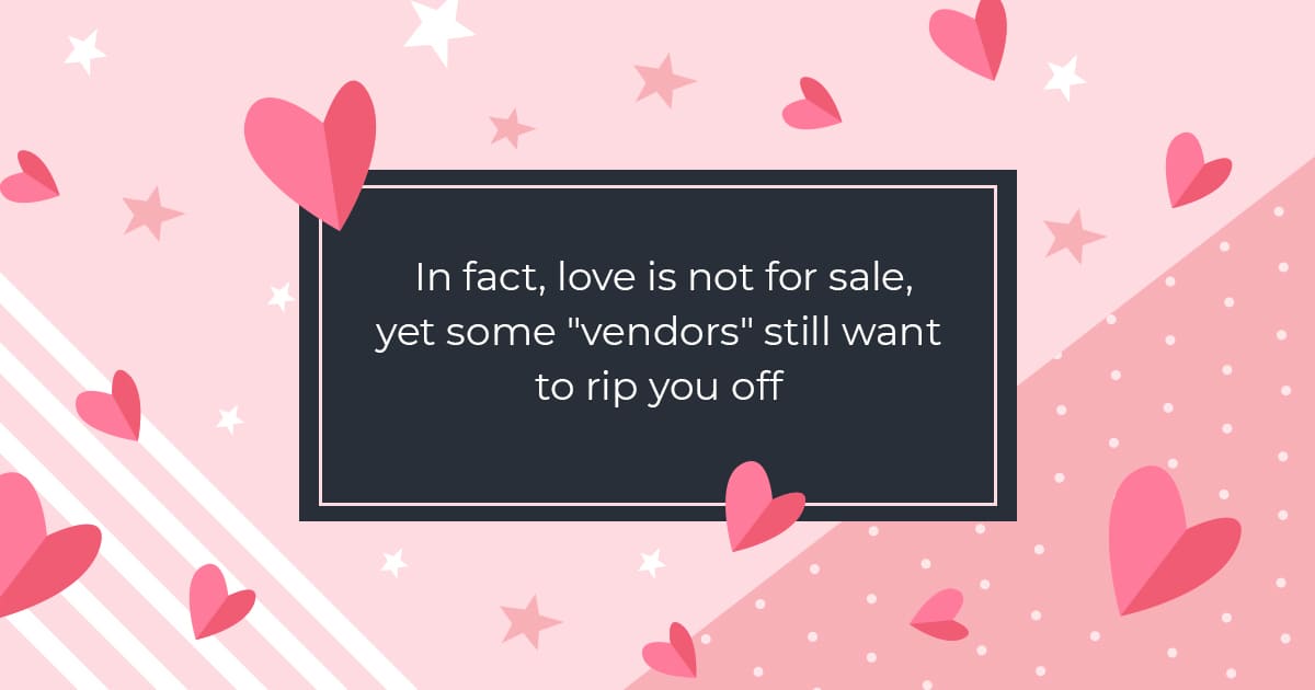 In fact, love is not for sale, yet some 