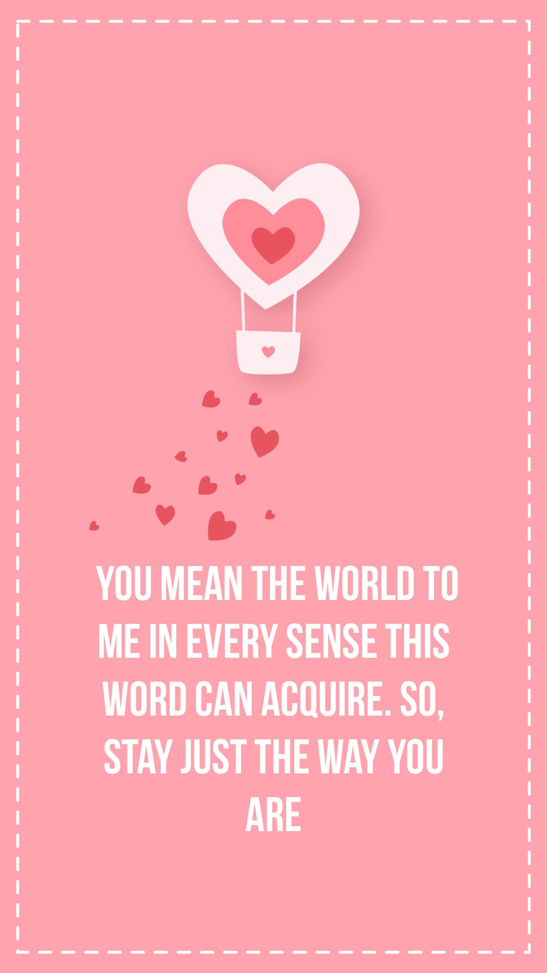 YOU ARE HERE (IN MY HEART) - Love Valentines Day quote