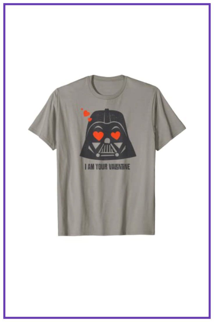 Star Wars Darth Vader I Am Your Valentine T-Shirt.